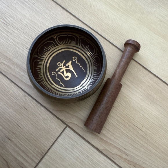Tibetan Singing Bowl Other - Tibetan Singing Bowl, Meditation, Brass,  Buddhism Musical Bell, Yoga